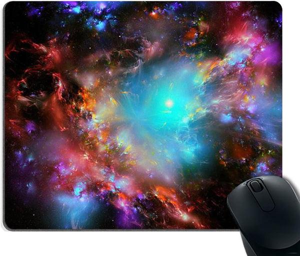 Smooffly Mouse Pad pad-002, Galaxy Customized Rectangle Non-Slip Rubber Gaming Mouse Pad