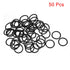 uxcell Nitrile Rubber O-Rings 22mm OD 18mm ID 2mm Width, Metric Sealing Gasket for Automotive Machine Plumbing, Pack of 50