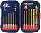 Norske Tools NIDBP280 12pc Impact Titanium Hex Shank Drill Bit Set for Metal, Wood, Plastic