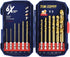 Norske Tools NIDBP280 12pc Impact Titanium Hex Shank Drill Bit Set for Metal, Wood, Plastic