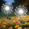 Garden Outdoor Lights, 2 Pack 120 LED Solar Garden Lights Fairy Lights