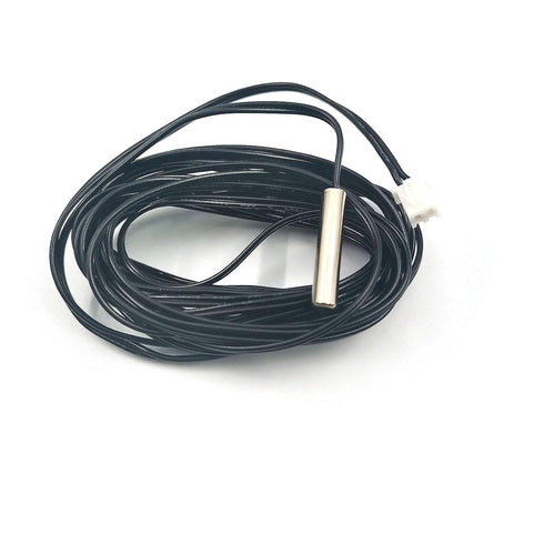 5Pcs NTC 10K 3950 Ohm Waterproof Temperature Sensor Probe, Stainless Digital Thermal Sensor Cable Length 2M