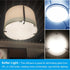 14" PATIKIL Lampshade Diffuser, Diameter Round Diffuser for Drum Lampshades Pendants Light, DIY Light Shield, Frosted