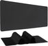 Yuhijoy Mouse Pad Gaming - Desk Mat for Keyboard and Mouse - Black