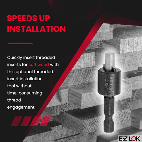 E-Z LOK Drive Tool - Optional Use with 329-5, 329-501, 329-524, 303-5, 303-524, 319-5, 319-524, 335-5, 450-8, 550-5,