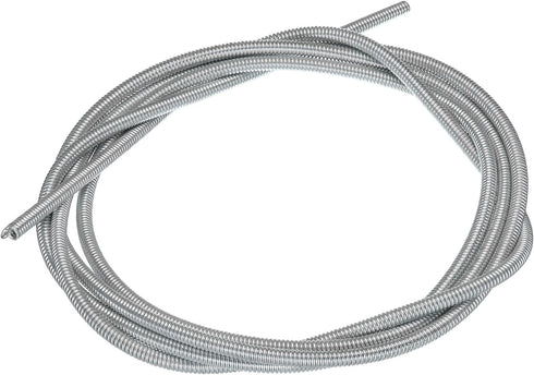 MECCANIXITY Spring Tube Bender OD 6.5mm/0.26" Steel Pipe, 2500mm Long for 3/8" Copper Pipe in Home Renovations