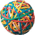 Multi-Color Rubber Band Ball - School Smart