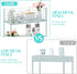 KINGRACK 3-Tier Rolling Utility Cart with Wheels, Metal Slim Storage Organizer for Kitchen, Office, Bathroom, Mint Green