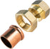 Everflow DDGV0001 1" No Lead Copper Union Fitting, Sweat to Female Threaded Connects