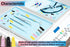 300 Pcs Bent Blunt Tip Dispensing Needles, Disposable Blunt Needle Tips for Oil or Glue Applicator