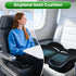 Tailbone A-Pce Foldable Travel Seat Cushion-with Built-in HandlesMemory Foam Cushions for Relief of Lower Back