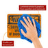 SmartSign “Warning - Security Alarm Will Sound If Door is Opened” Sign | 7" x 10" 3M Reflective Aluminum