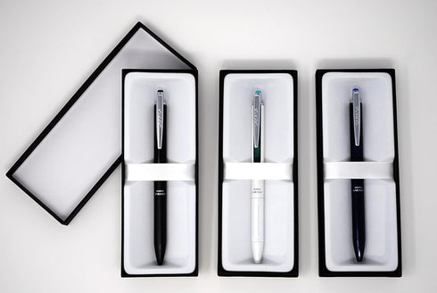 Zebra Pen Sarasa Grand Gel Pen Gift, White/Black/Navy Barrel, Medium Point 0.7mm, Black Ink, 3 Count