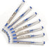 Gel Ink Pen Set, Extra Fine Point 0.35mm Blue Liquid Rollerball Pens, 12 Pcs/Set, Quick Drying
