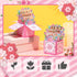 Mooliwe 6 Pack 3D Mother's Day Thank You Card Sunflower Pop up Card Mom Floral Greeting Cards Paper Flowers Bouquet