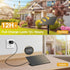 100FT 32 Shatterproof,Dimmable ZJOJO Solar Lights Outdoor Wateroproof, Solar String Lights with Remote USB Port LED