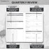 Panda Planner Undated Daily Planner - 90 Day Organization for Entrepreneurs - Set Goals - Bonus Weekly & Monthly Agenda