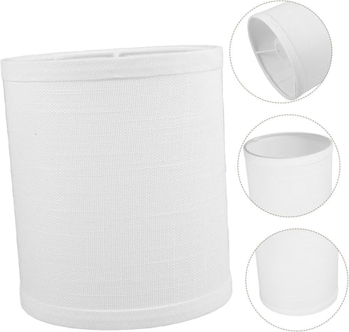 Artibetter Fabric Drum Lampshade Table Light Shade for Bedroom Floor Lamp Lightweight and Easy to Install Soft Textured