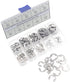250PCS Stainless Steel E-Clip External Retaining Ring Assortment Set