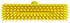 70416 Scrub,Waterfed,Stiff,11",PP/PBT,Yellow Vikan Deck