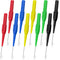OIIKI 10 PCS 0.7mm Test Probe Pins, Non-Destructive Insulation Piercing Needle Testers for Multimeter Probes