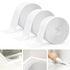 Caulk Tape 3 Rolls, 1.5in x 10.5ft, White Caulking Strip for Waterproof Trim in Kitchen, Toilet & Walls