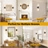 2-Light (1-Pack) Baocuz Bathroom Lighting Fixtures Over Mirror, Black and Gold Vanity Lights for Bathroom, Modern