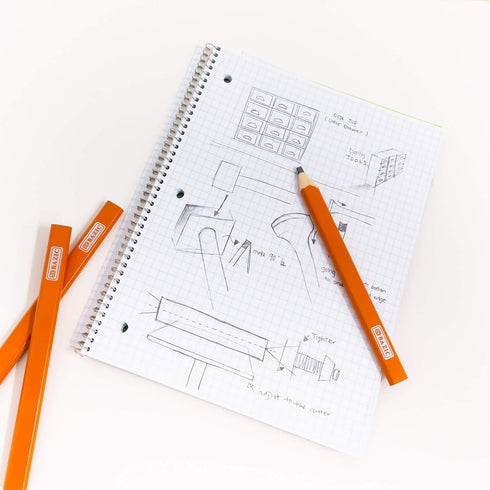 BAZIC Carpenter's Pencil, 5-Count