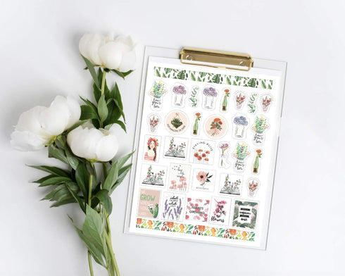 Lamare Decorative Scrapbooking Planner Stickers for Women, Cute & Aesthetic Calendar Stickers for Journaling