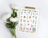 Lamare Decorative Scrapbooking Planner Stickers for Women, Cute & Aesthetic Calendar Stickers for Journaling