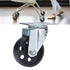 3.5 Inch Cart Wheel,Swivel Caster,Dolly Wheels,Durable Cast Iron Swivel Caster Wheels,Dual Bearing Heavy Duty Low Noise