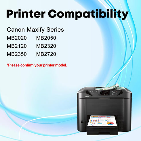 Miss Deer 1200XL Black Ink Cartridges Compatible for Canon PGI-1200XL, Work for Maxify MB2720 MB2050 MB2350 MB2320