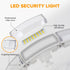 75W 8000 3 5000K IP65 LUTEC Lumen Floods Light Outdoor, Switch Controlled LED Security Lights with Adjustable Heads