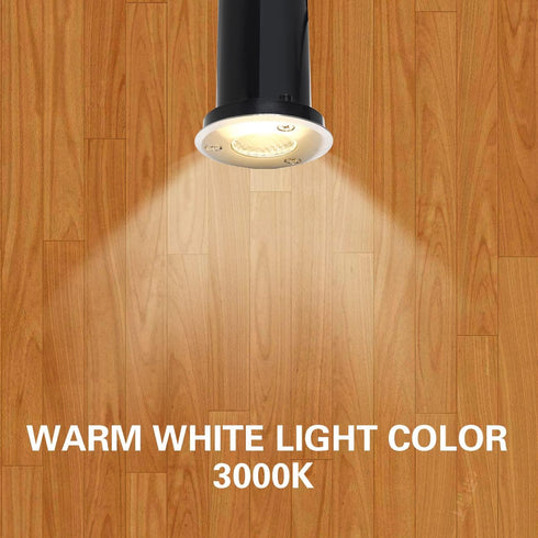 EAGLOD 3W LED Well Light - Low Voltage Landscape Lights, 12V-24V Outdoor In Ground Lighting with Honeycomb Version