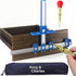 King&Charles Cabinet Hardware Jig, Automatic Center Punch, Template Tool for Handles and Pulls on Cabinets