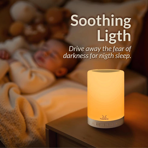 Portable Touch Control Baby Night Light & Wireless Speaker for Kids