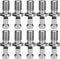 CAT40 45° Pull Stud Retention Knob, Fits HAAS CAT 40 CNC Tool Holder, 10-Pack for Various Machines