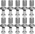 CAT40 45° Pull Stud Retention Knob, Fits HAAS CAT 40 CNC Tool Holder, 10-Pack for Various Machines