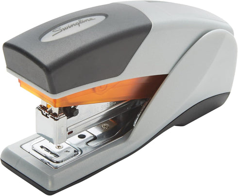 Swingline Desktop Stapler, Compact Size, 25 Sheet Capacity, Optima 25 in Orange/Gray