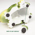 Tree Frog Tape Dispenser - Office Desk Accessory Gift, 5.5" x 4" x 3.75"