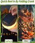 39.4 4 1 8 Solar Camping String Lights, FT Fairy String Light, in Portable Waterproof Camp LED Lamp with Lighting