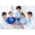 12 Patelai Pcs Silicone Dental Bib Clips Colorful Napkin Clips Bib Holder Dentist Napkin Chain Neck Chain with Lanyard