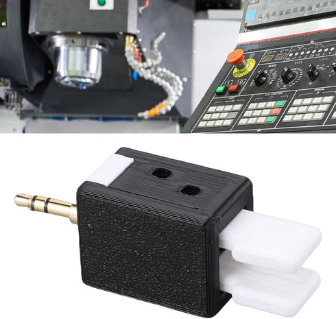 Luocute CW Morse Code Key, Dual Paddle Automatic Key with Adjustable Finger Force for Quansheng Intercom, Compatible