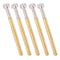 100pcs PCB Testing Pogo Pin Brass Flat Head Spring Test Probe, 2.36mm Tube Diameter, 34mm Length