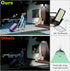 INXPHY 1200LM 174LEDs 6500K IP65 120 4+1 Solar Shed Light Ultra Bright, Motion Sensor Pendant Light with Remote