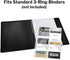 Dunwell Business Card Holder Sleeves - 25 Pack for 500 Cards, Heavyweight Plastic Sheet Protectors