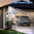 Ottymer 600LM 6000K (2 Packs) Battery Operated Outdoor Motion Sensor Light, Waterproof Wide-Angle Detection Auto On/Off