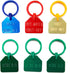 Plumber Tags - Stamped Variety Pack with 6 Tags: Main Water, Hot