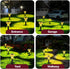 4 Pack, Easter Solar Pathway Lights Outdoor Decorative Yellow LED Mushroom Solar Lights Outdoor Waterproof Solar