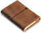 Refillable A5 Leather Binder Journal - 8.5x6" 6 Ring Organizer with Pockets, Hand-Crafted Genuine Leather Folio